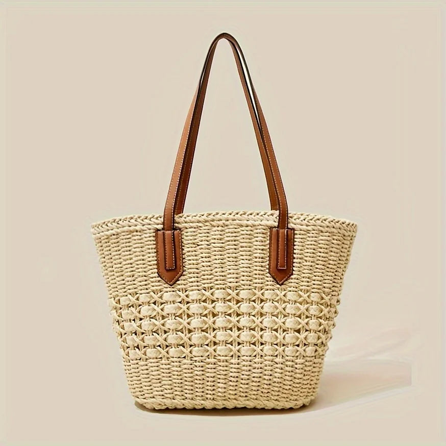 Sac panier tressé