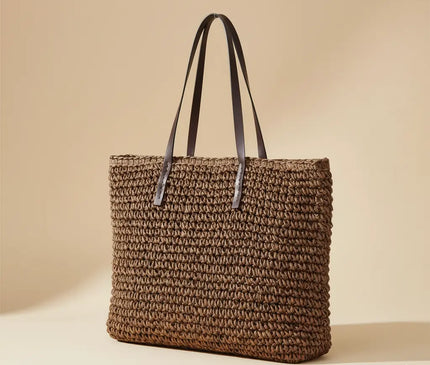 Sac Panier Bohème Souple Zippé