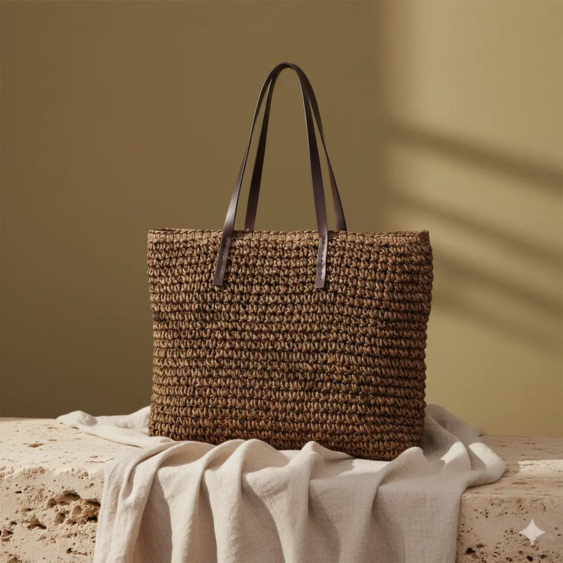 Sac Panier Bohème Souple Zippé