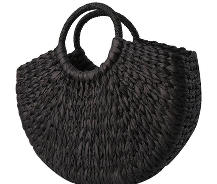 Sac Panier Imitation Paille Multicolore